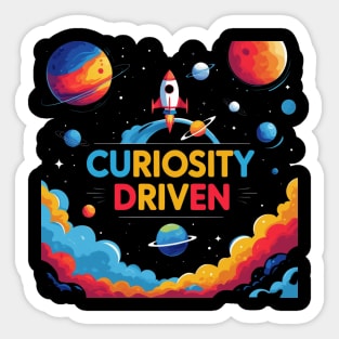 Curiosity Driven Sticker